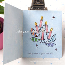Fornecedor de cartão de aniversário feito à mão popular de 2017